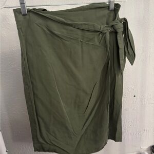 Banana Republic Sage Green Skirt